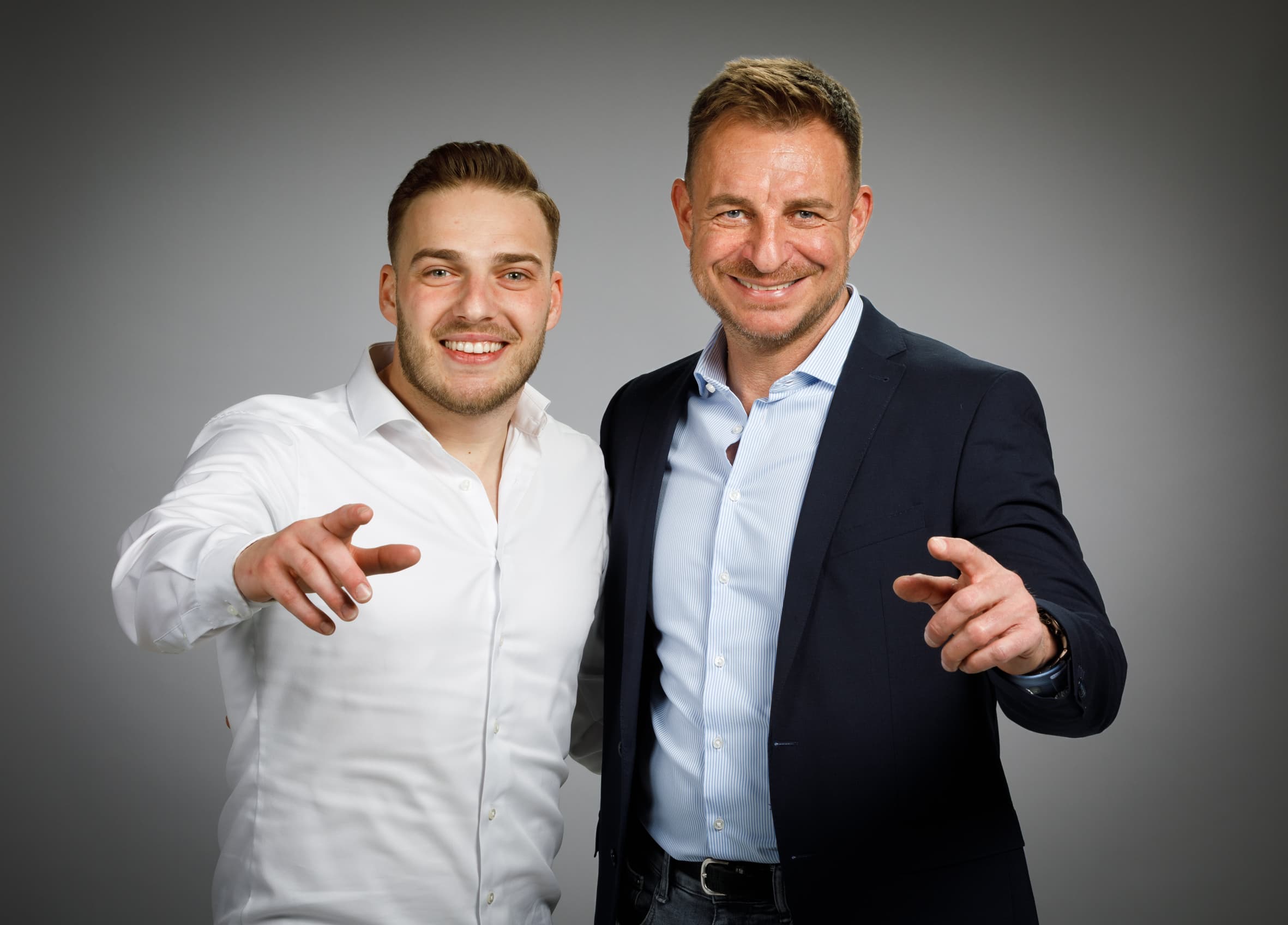 Wasilis Mayer und Christian Ley — Gründer und Geschäftsführer von BlicQ